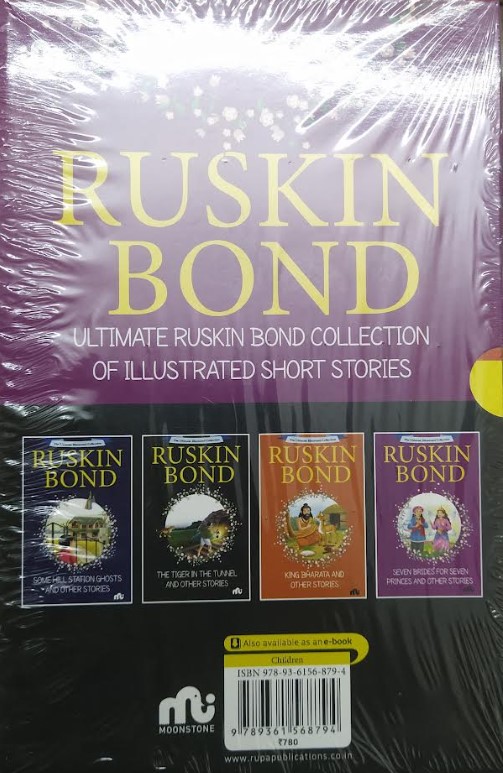 ULTIMATE RUSKIN BOND COLLECTION OF ILLUSTRATED SHORT STORIES (BOOK SET OF 4 BOOKS)
